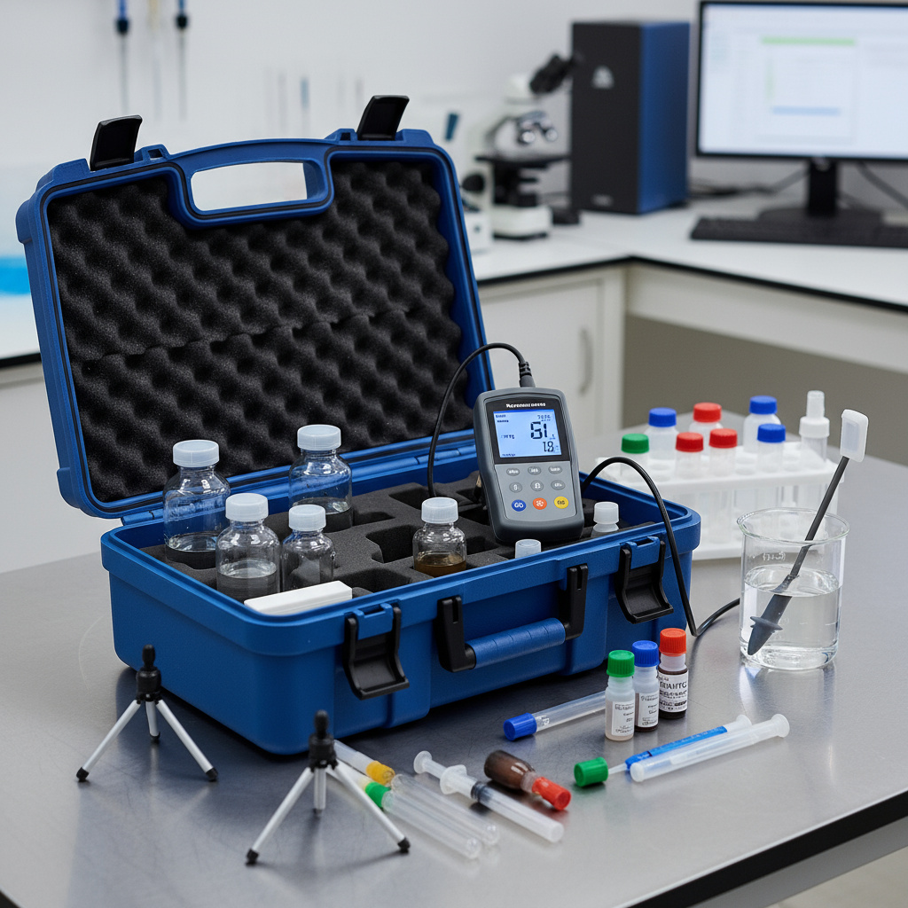 Wasseranalyse und Wartung
